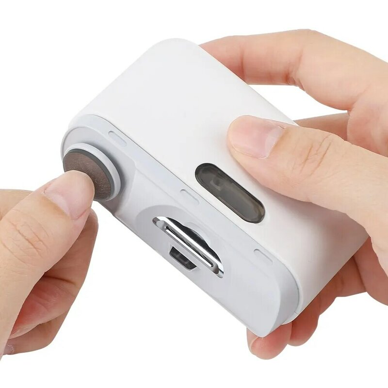 Inteligente automático elétrico unha Clipper multifunções unha moedor unha polimento carregamento USB