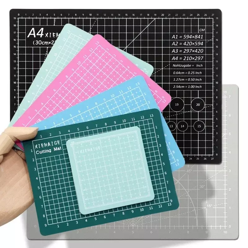 11x15CM Cutting Mat Cultural And Educational Tool Double-sided Cutting Pad Art Engraving Board for DIY Handmade Art Craft Tool