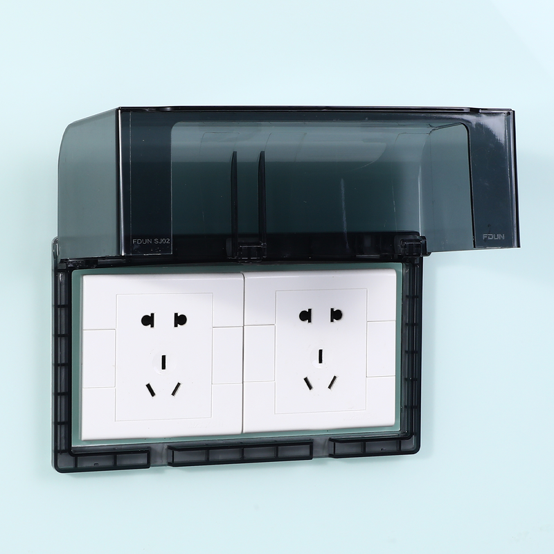 Electrical Electrical Outlet Covers Cover Double-position Thickened Electrical Outlet Protective Box Cover for Indoor and