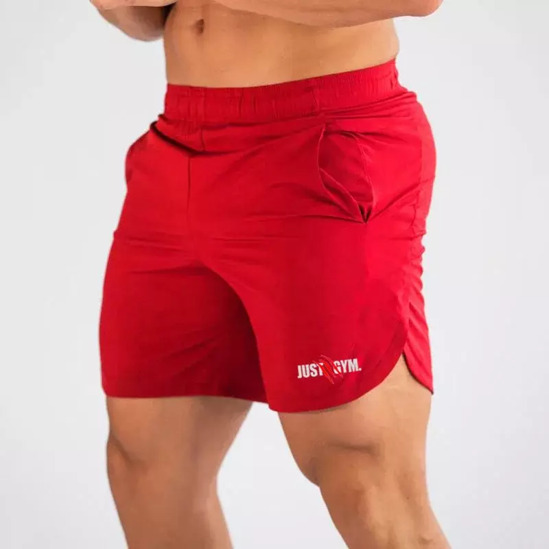 กางเกงวิ่งผู้ชายแห้งเร็วยืดหยุ่นได้สำหรับฤดูร้อน celana Training ฟิตเนสยืดได้