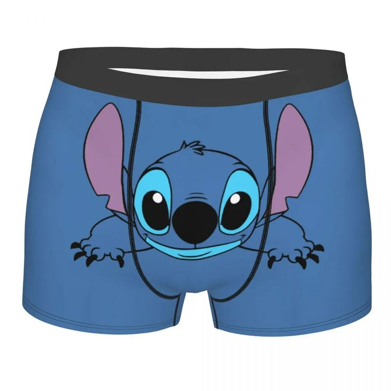 Male Cool Stitch Underwear Boxer Briefs Breathable Shorts Panties Underpants