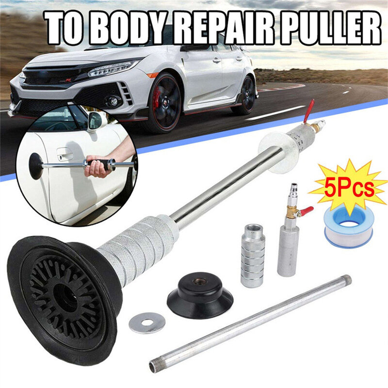 Car Body Heavy Pneumatic Sag Dent Repair Pull Hammer Hail Suction Cup Slide Tool