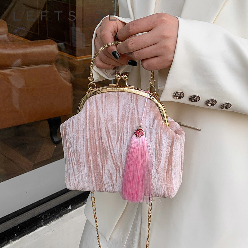 Chinese Stijl Kleine Schoudertassen Voor Vrouwen 2024 Luxe Designer Merk Mode Handtassen En Portemonnees Kwaliteit Ketting Crossbody Tas
