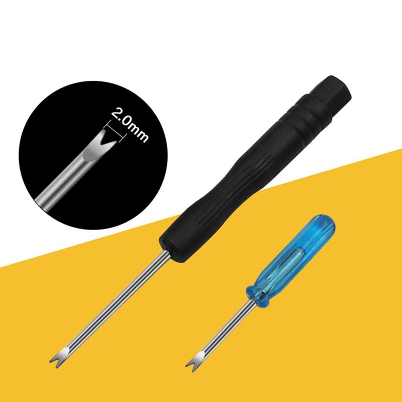 Y1UD Инструмент для ремонта часов Инструмент для снятия ремешка с пластиковой ручкой и стальным лезвием, быстроразъемный для