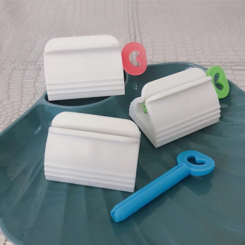 Exprimidor Manual de pasta de dientes para el hogar, dispositivo de pasta de dientes con Clip, prensa de tubo, suministros de baño, 3/1 piezas