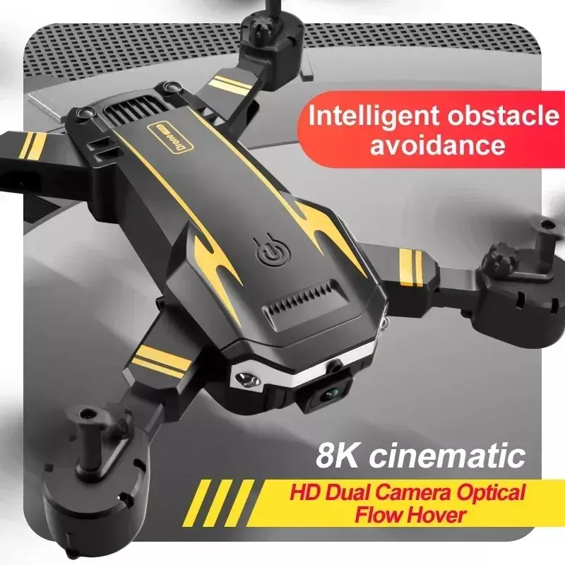 GEETHA-S6 Aerial Drone, Brinquedos Dobráveis Controle Remoto, Evitar Obstáculos, Fotografia WiFi, 8K HD Câmeras Duplas, RC FPV, Profissional