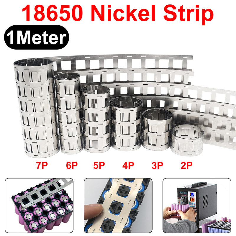 1Meter 0.15*27mm Nickel Strip Lithium Battery Nickel Strips For 18650 Battery Pack 2P/3P/4P5P/6P/7P Spot Welding Nickel Belt