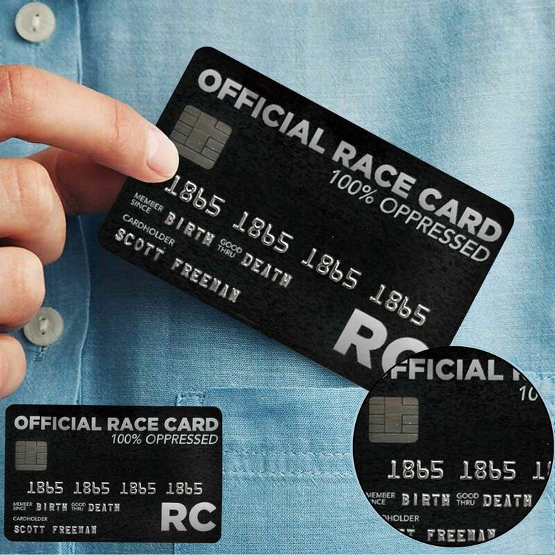 Verzamelbare Pvc-Portemonnee-Formaat Nieuwigheid Overtroeft Alles Kaart Creditcard Privilege Kaart Officiële Racekaart