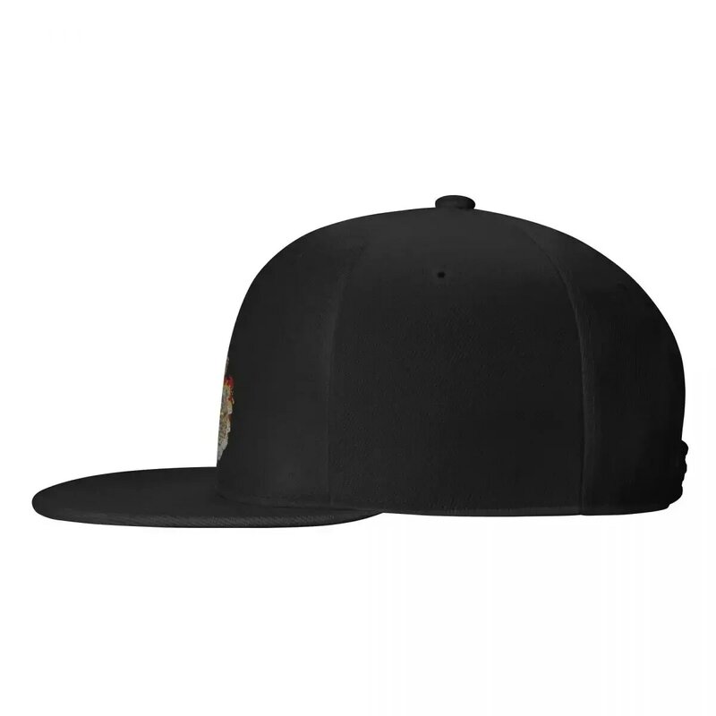 Custom Coat Of Arms Of Denmark Baseball Cap Flat Outdoor Snapback Men Women's Adjustable Hip Hop Dad Hat