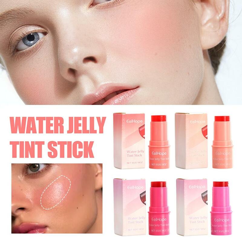 Jelly Lip Balm Blush Lip Gloss Stick Moisturizing Exfoliating Easy To Carry Color Nonstick Cup Long-lasting Care Cosmetics
