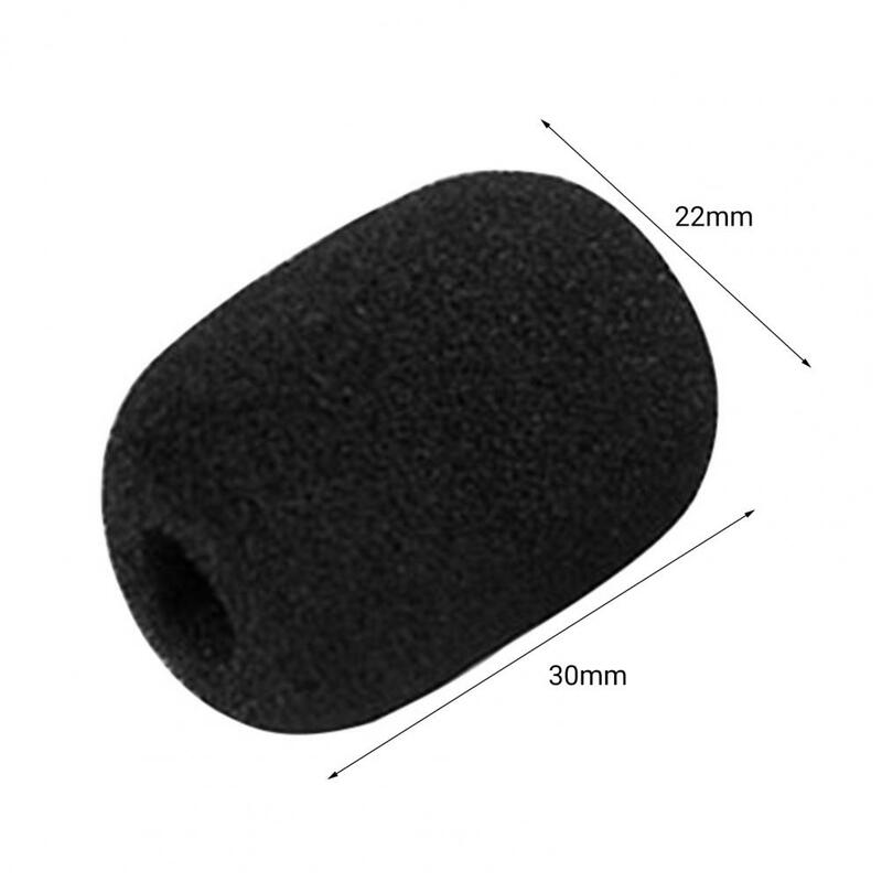 Microphone Windshied Protective Headset Mic Foam Cover Replacement Ultra Soft Portable Microphone Foam Cover for Music