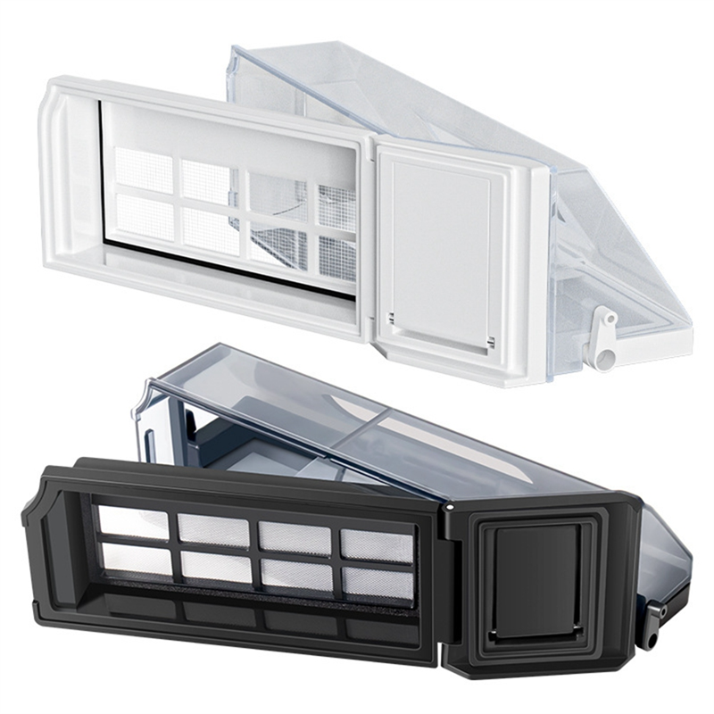 Black Dustbin Container, Poeira Bin, Acessórios para ECOVACS Deebot X1 OMNI e TUBRO T10, Peças de Aspirador