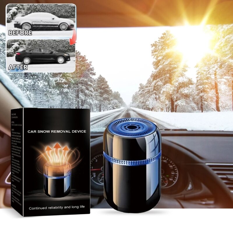 Y1UB Auto Estacionamento Remoção Neve Deicer Outdoor Car Interior Tools Microondas Anticongelante