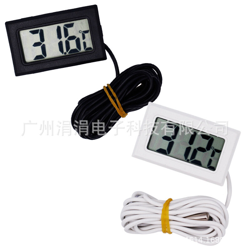 1 шт., мини-термометр с цифровым ЖК-дисплеем