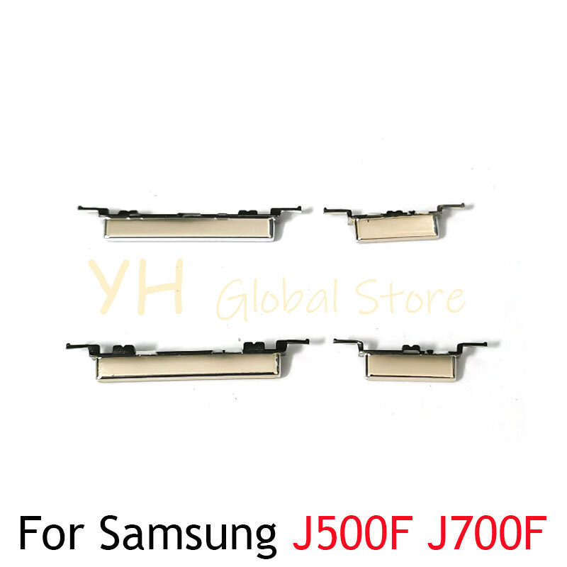 Per Samsung Galaxy J5 J7 2015 J500 J700 J500F J700F pulsante di accensione ON OFF Volume Up Down pulsante laterale parti di riparazione chiave