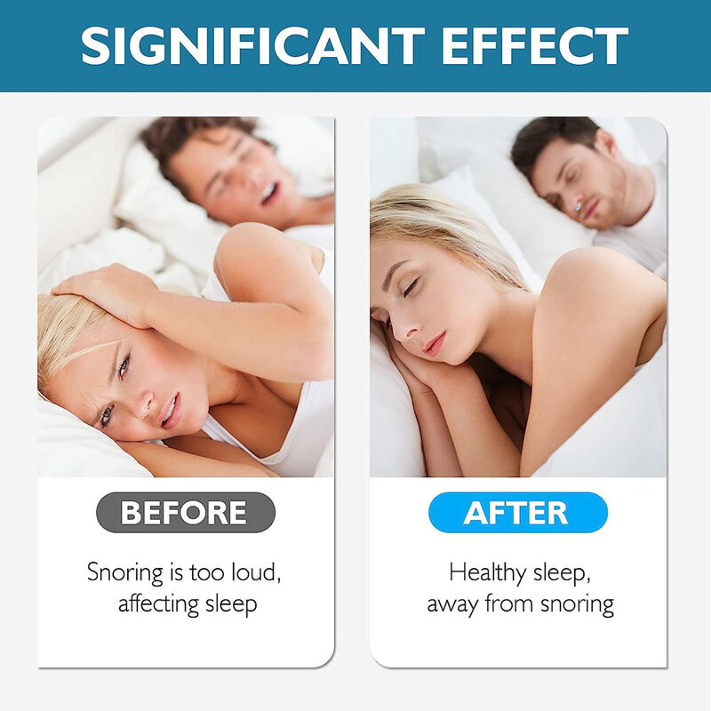 1-8 Buah Perangkat Anti Dengkuran Klip Hidung Magnetik Silikon Anti Dengkuran Mudah Bernafas Meningkatkan Bantuan Tidur Pelindung Apnea Perangkat Malam