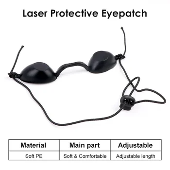 Lunettes de sécurité laser pour instruments optiques, protection UV des yeux, phare de bronzage, 200 nMinigolf 2000nm PAT