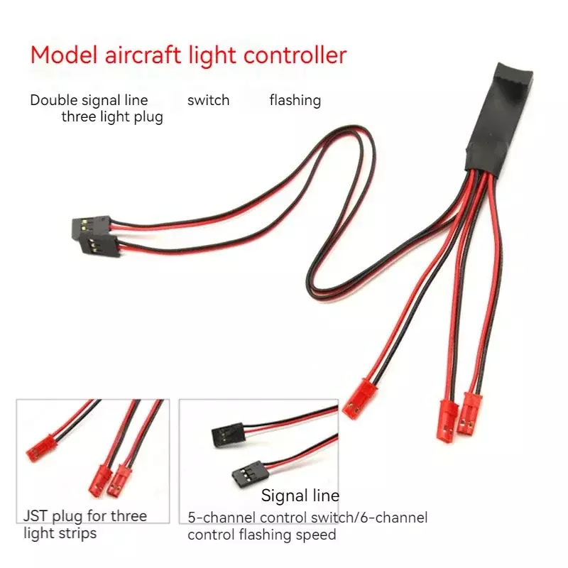 Luzes LED impermeáveis para aeronaves modelo, luz de voo noturno, luz colorida, tipo alto brilho, Su27, 12V, 3 pcs
