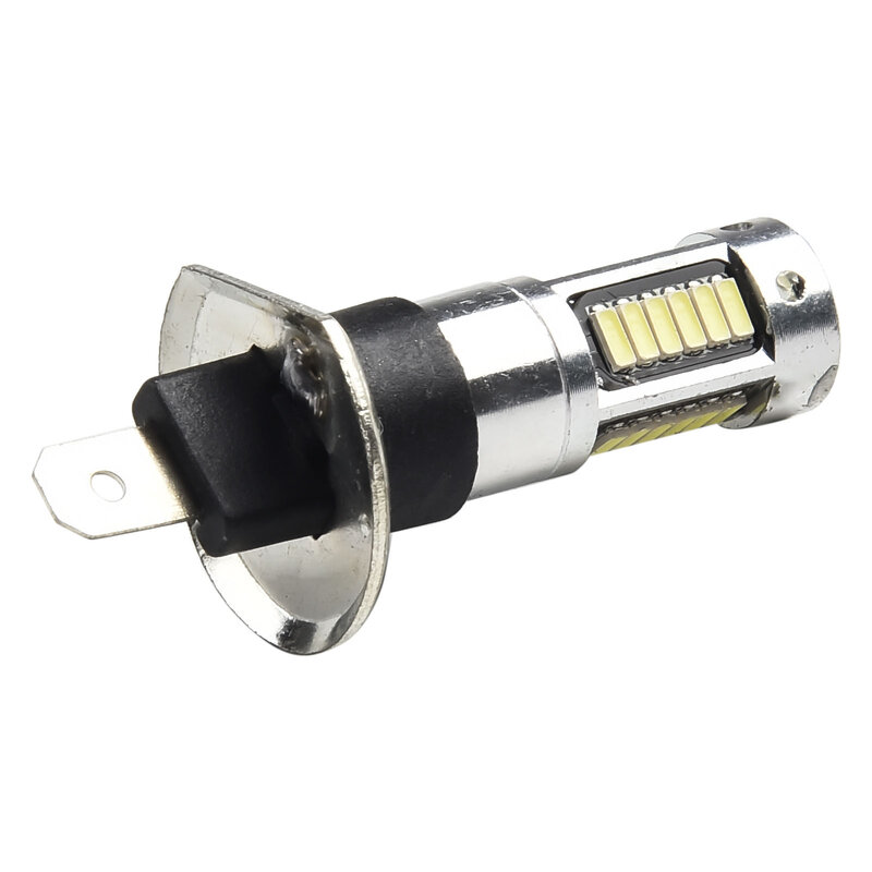Bombillas LED antiniebla H1 de piezas, Kit de faros DRL ultrabrillantes, luces de conducción diurna, 50W, 6000K, 12V, 2 uds.