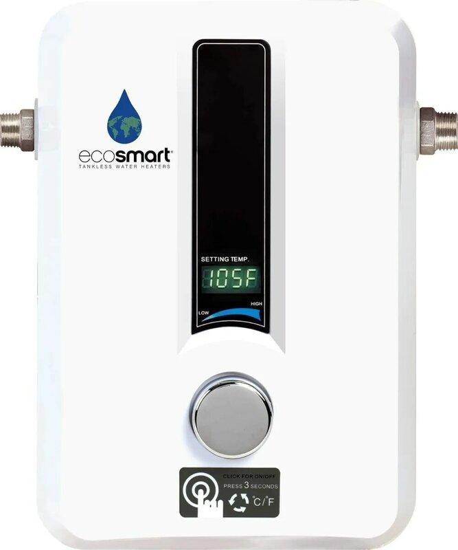 EcoSmart-Aquecedor de água elétrico sem tanque, tecnologia auto modulante patenteada, ECO 11, 13KW a 240 V
