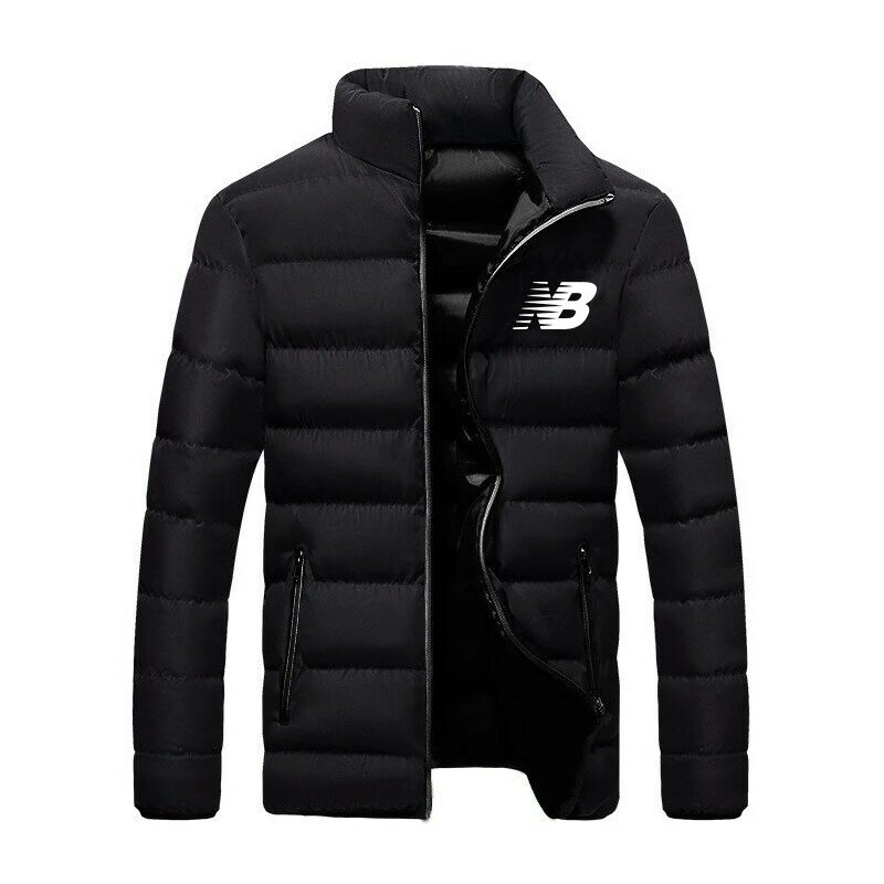 Manteau coupe-vent confortable pour homme, veste rembourrée en coton, haut de gamme, nouveau, 2024