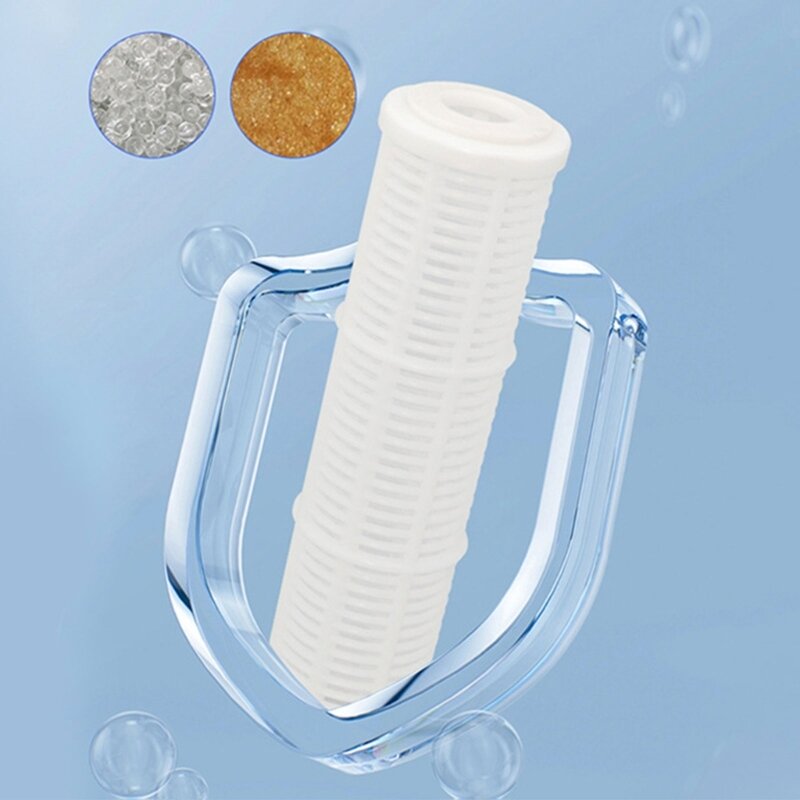 В упаковке 2 прочных 10-дюймовых фильтра для воды, фильтр предварительной очистки, моющийся нейлоновый пластик, подходит для