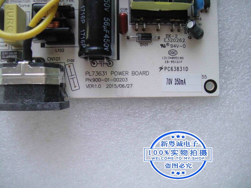 FD198B M926B PL73631 PN: 900-01-00203 Power supply board