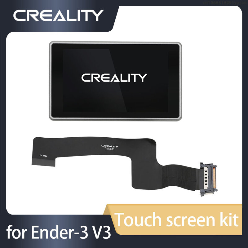 Crealidade-Kit Original Touch Screen, Kit Ender-3 V3, 4,3 "Tela, 480 × 400, Acessórios Impressora 3D