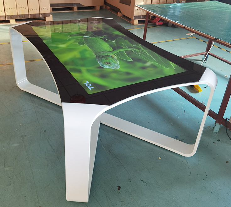 Цифровой стол с ОС Android и Windows, игровые столы с функцией «все в одном», интерактивный сенсорный ЖК-экран 43 49 55 65 70 дюймов