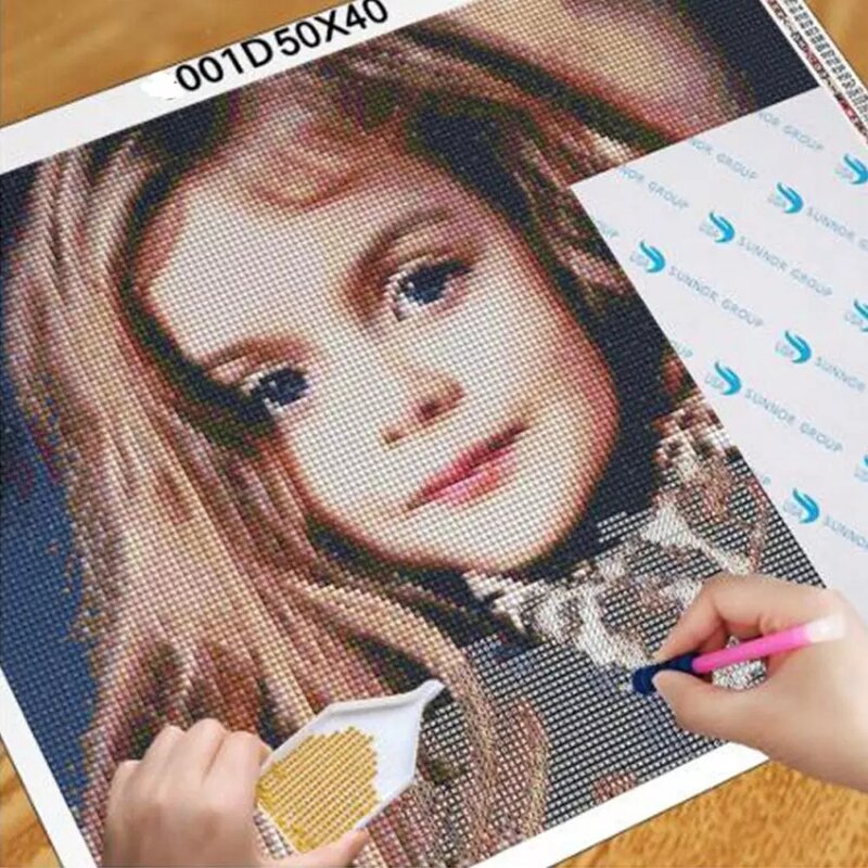 Photo to Custom DIY 5D Diamond Painting by Number Kits for Adults Your Own Private Picture Personalized Customized Gift