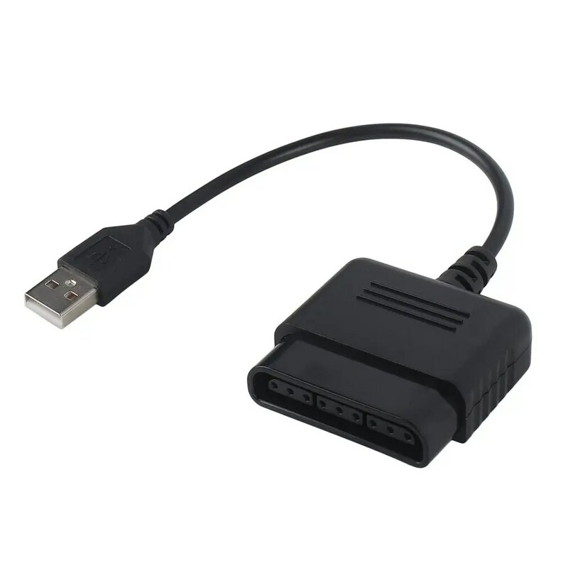 CABLE convertidor de mando de juego para PS2 a PS3, adaptador USB, Joystick, mando a ordenador, 20 unidades