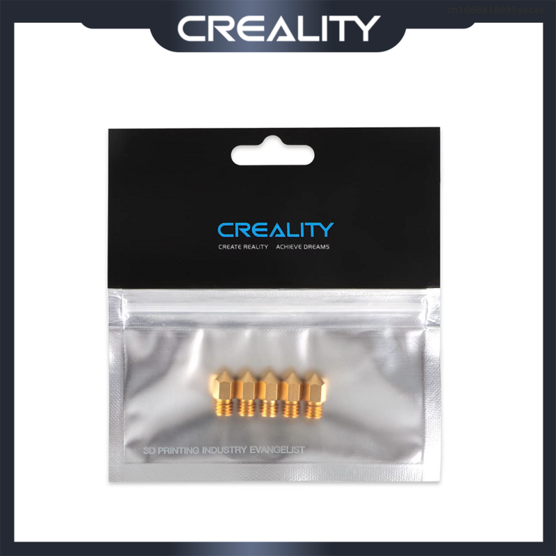 Creality 3D Printer Nozzle 0.2/0.3/0.4/0.5/0.6/0.8mm Hotend Extruder Nozzles for Ender-3 Serie/Ender 5 Serie/CR-6 SE 3D Printer