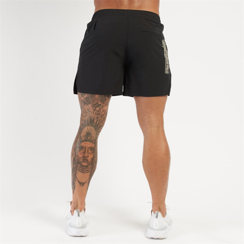 Men's khaki Shorts Sports Casual quarter pants Jogger outdoor running exercise Versatile quick dry fitness pants