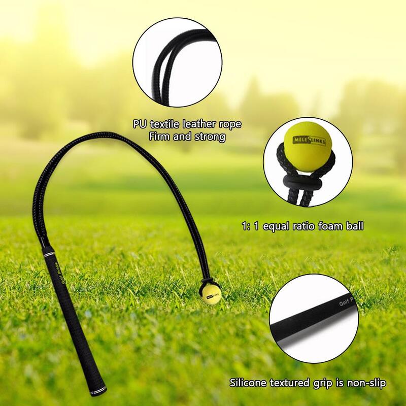 Golf Swing Exercise Rope Beginners Training Accessories Warm Up Exercise To Assist Golf Swing Trainers Golf Training