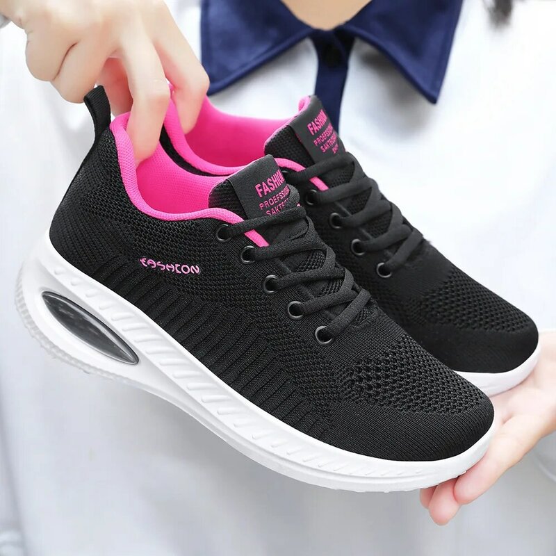 Spring women's shoes large size running shoes Casual air cushion sports shoes sneakers