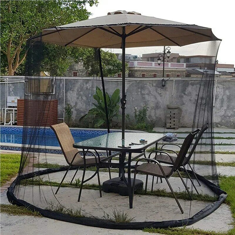 야외 파라솔 잔디 정원 캠핑 우산 햇빛가리개 커버, 야외 파티오 캠핑 우산, 1 개