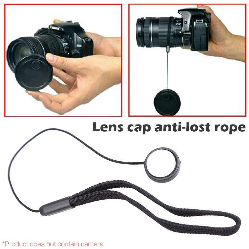 Universele Len Houder Anti-Verloren String Riem Touw Forcanon Voor Nikon Voor Sony Slr Dslr Digitale Filmcamera Accessoires