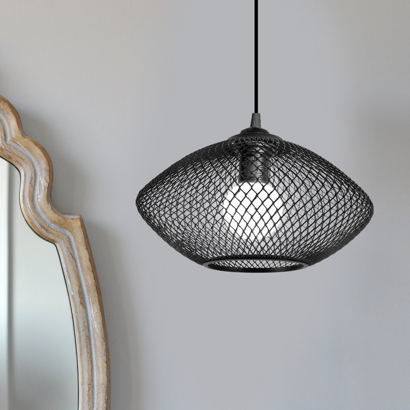 Lampe industrielle en métal avec couvercle d'ampoule, lampe de plafond, abat-jour vintage