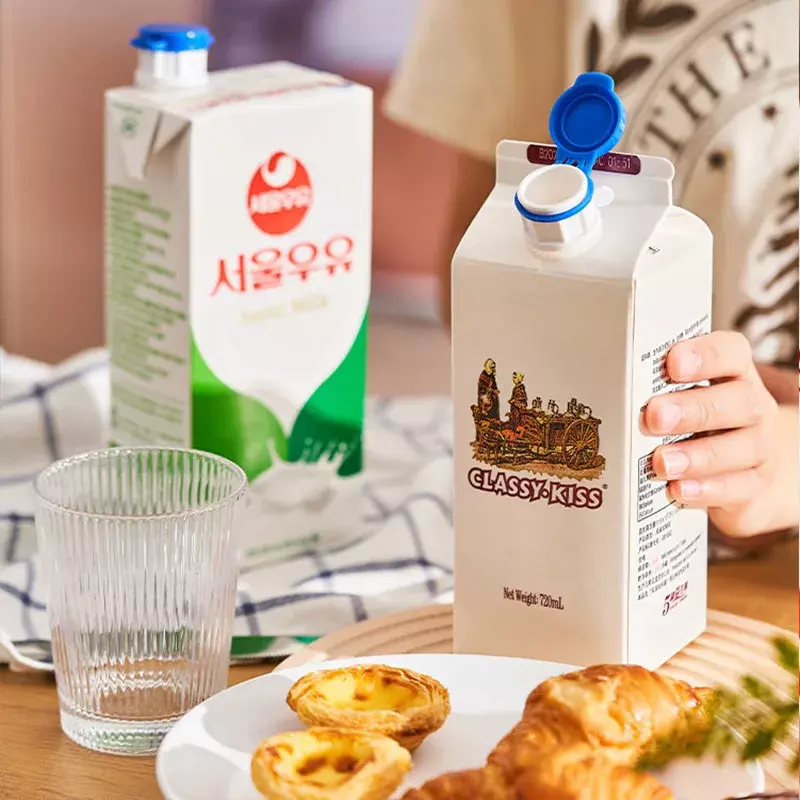 Zapakowana pokrywa uszczelniająca do mleka zachowywanie świeżości pokrywka z plastikowym pomocnikiem przechowywania żywności podróżnego gadżety kuchenne zamykają pokrywkę do przechowywania napojów mlecznych