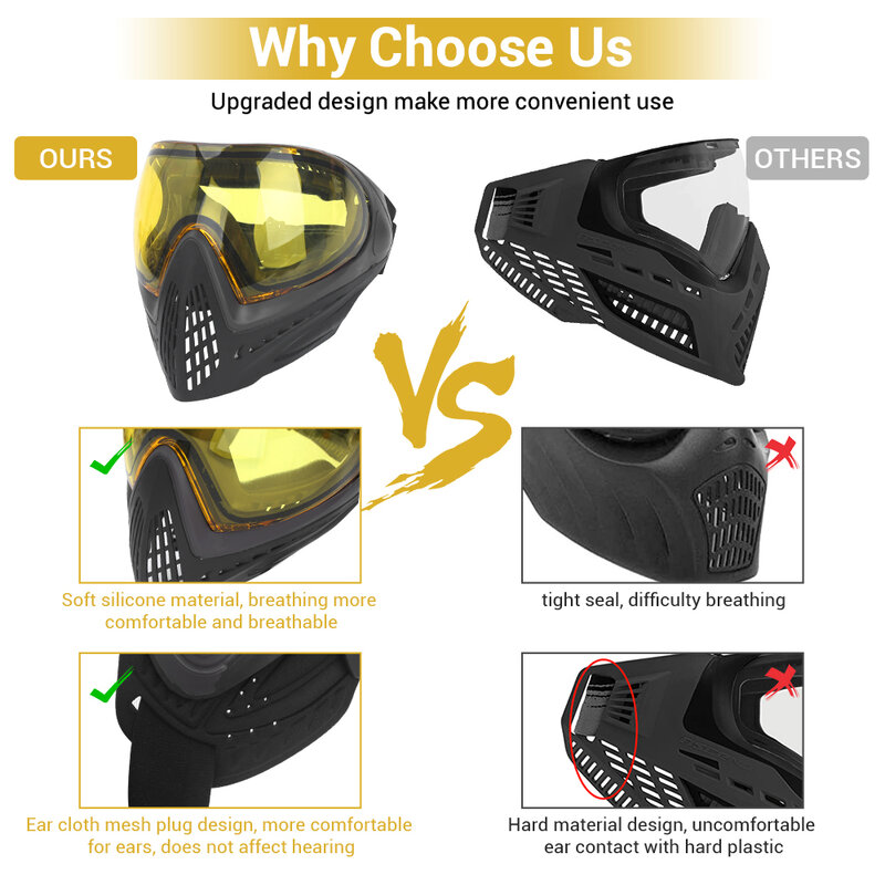 FMA F1 Полнолицевая маска с одним слоем защитная маска для пейнтбола противотуманная защитная маска для очков уличное тактическое оборудование для страйкбола