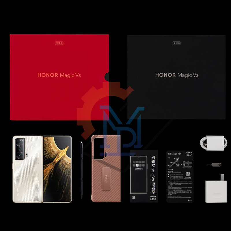 Novo original honra magia vs ultimate versão 5g dobrado telefone 7.9 "tela dobrável snapdragon 8 + gen 1 octa núcleo nfc smartphones
