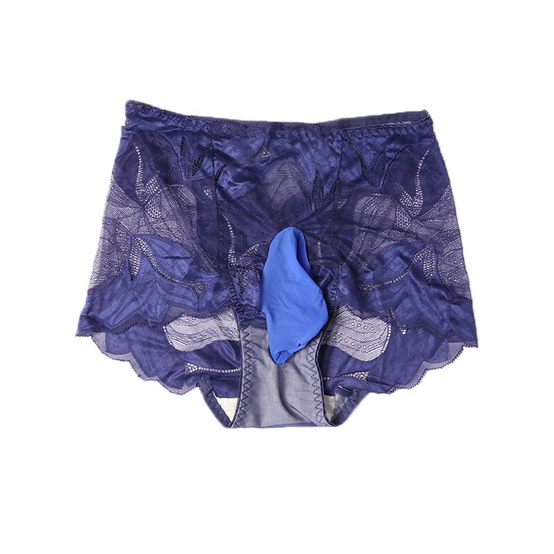 กางเกงในบ็อกเซอร์ลูกไม้เซ็กซี่สำหรับผู้หญิงกางเกงในซีทรูซิสซี่กางเกงในกระเป๋าใส่ไข่ชุดชั้นในยั่วยวน