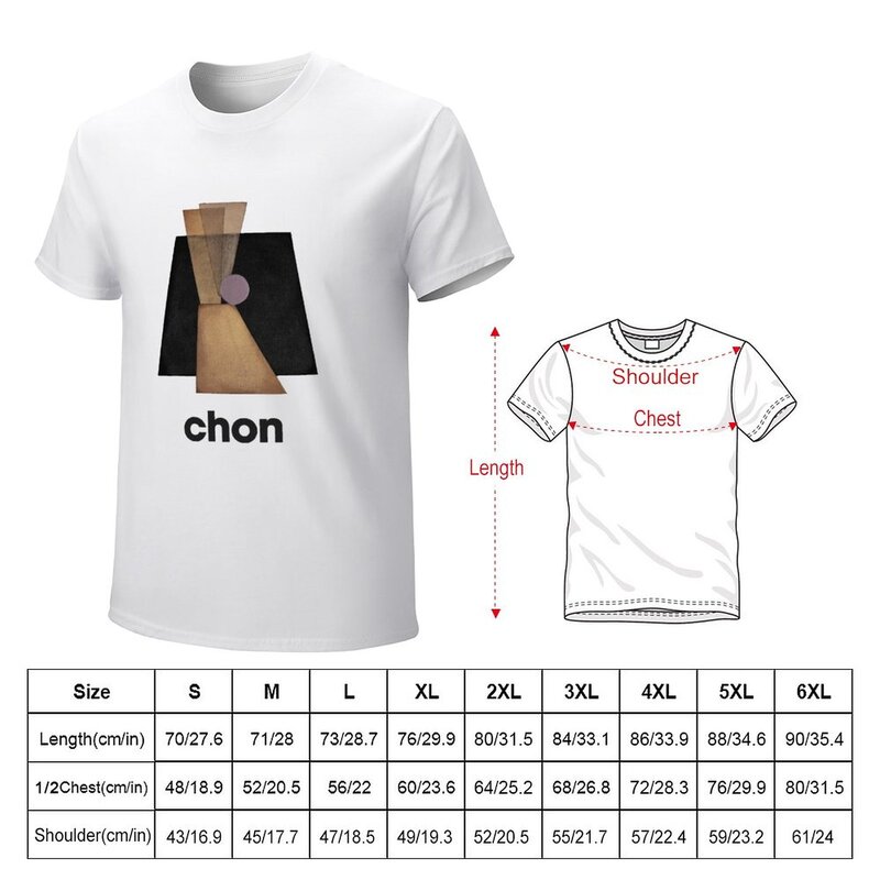 CHON-T-shirt graphique noir pour homme, vêtement hip hop pour garçon