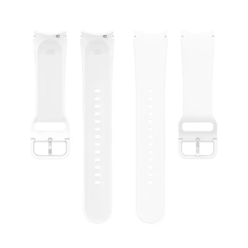 Ремешок силиконовый для смарт-часов Samsung Galaxy Watch 5 pro 4 44 мм 40 мм, браслет для наручных часов 4 Classic 46 мм 42 мм