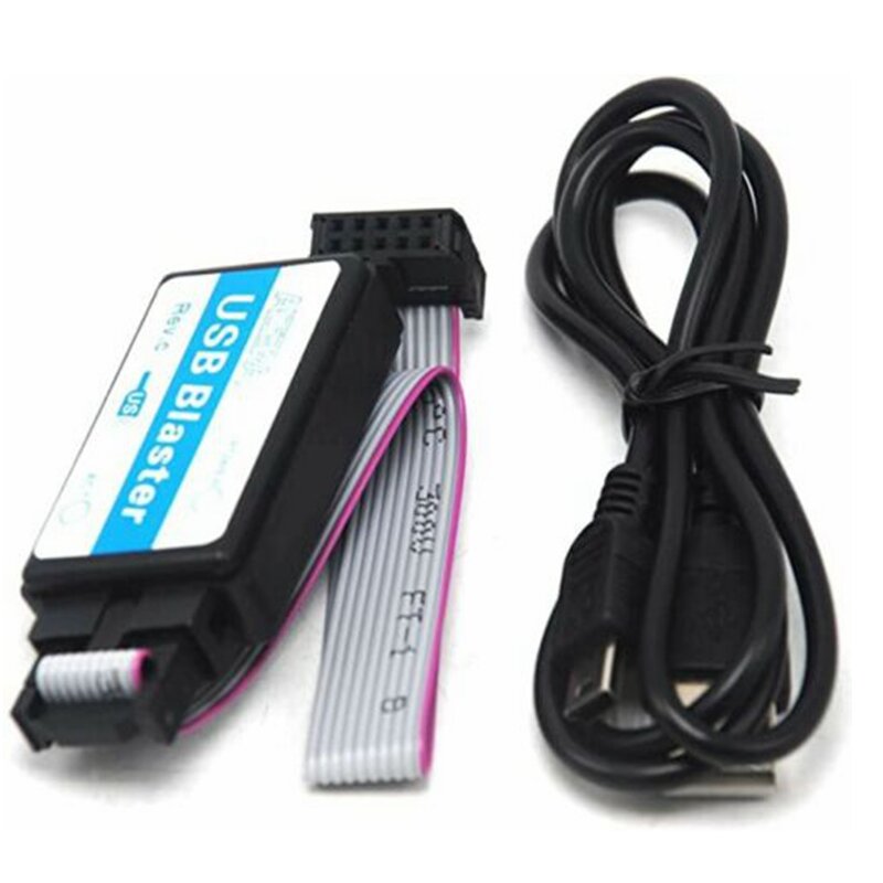 USB Blaster ByteBlasterII CPLD/FPGA Cable de descarga JTAG depurador de cadena