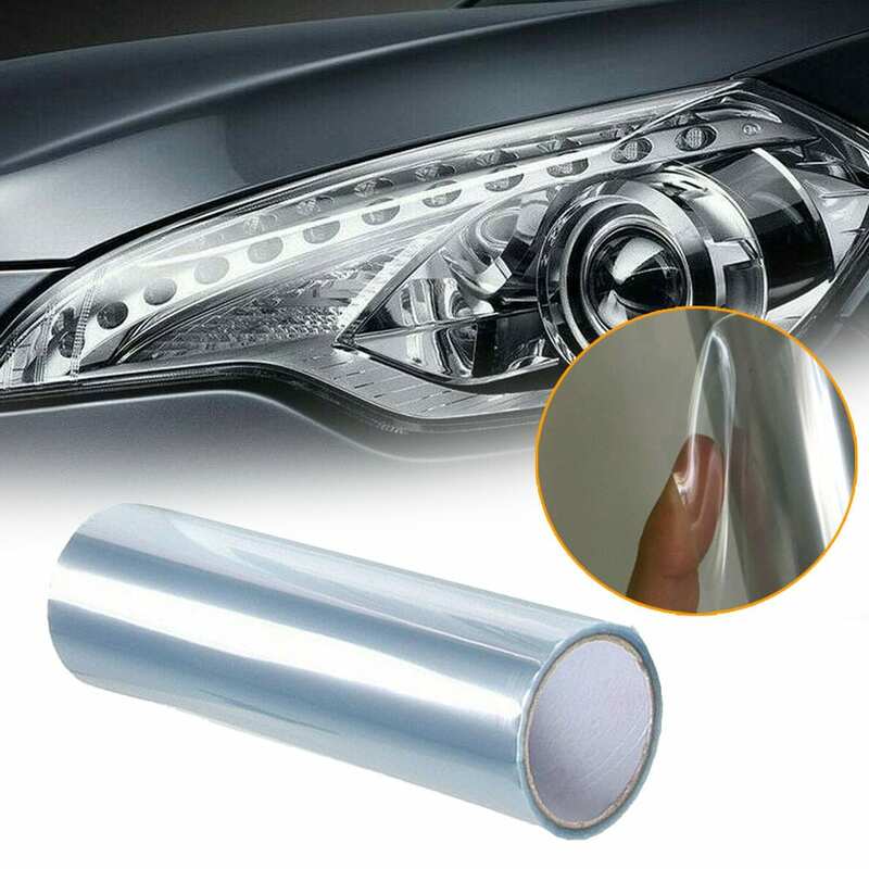 12x48x48 "carro claro farol protetor filme pára-choques lâmpada proteção envoltório adesivo