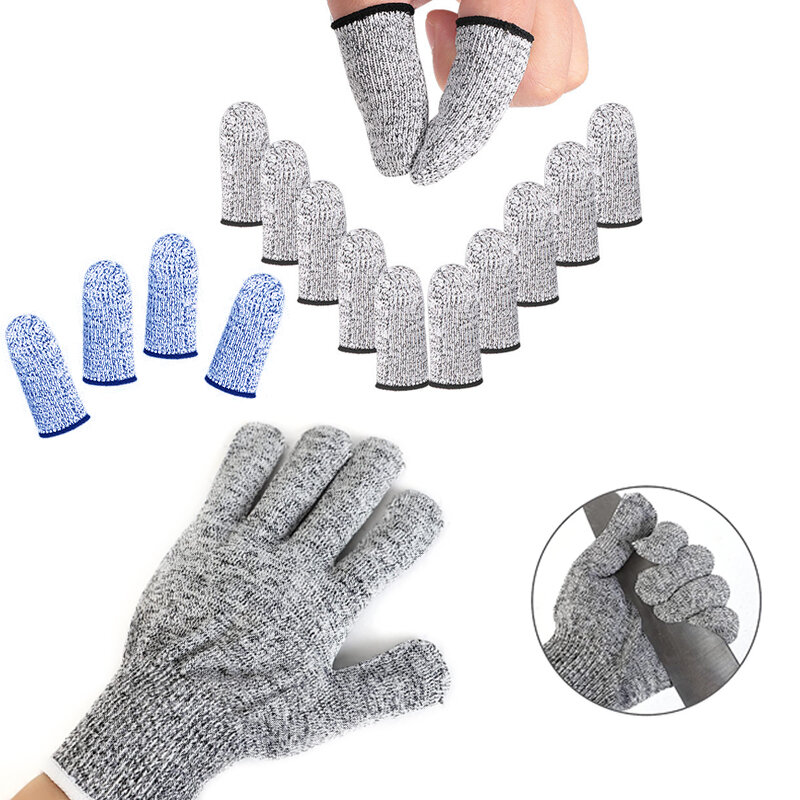 1 пара/10 шт., защитные перчатки для пальцев, защита от царапин