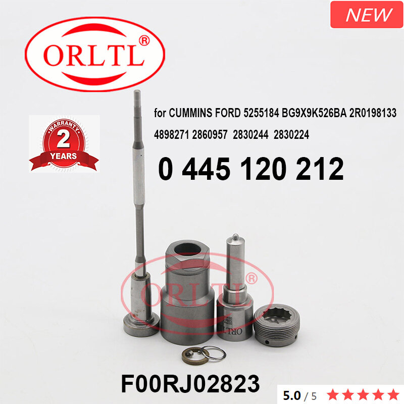 ORLTL untuk RENAULT 0445120003 0445120004 5010412093 0986435524 DLLA155P822 Katup F00RJ00218 Kit Perbaikan Injektor