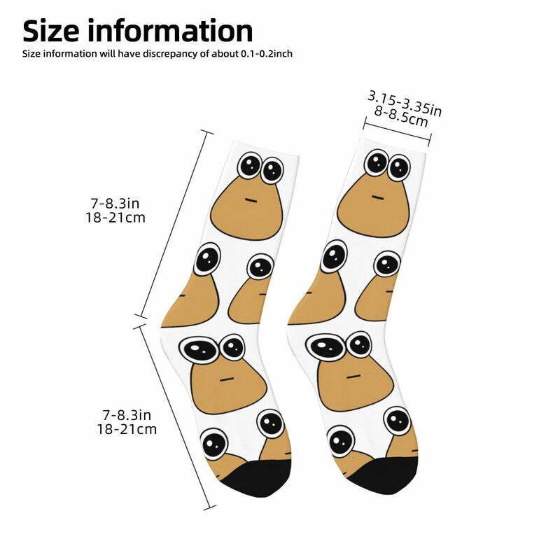 Mein Haustier Alien Pou Socken für Frauen Männer Accessoires die ganze Saison warme lange Socken Schweiß absorbierend