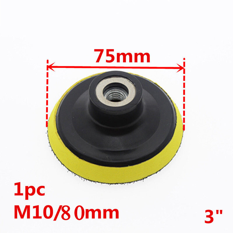 3/4/5/6/7inch Electric Grinding Disc Tray Sprocket Wheel Polishing Disk Sticky Adhesive Sandpaper Chuck Grinder Suction Cup
